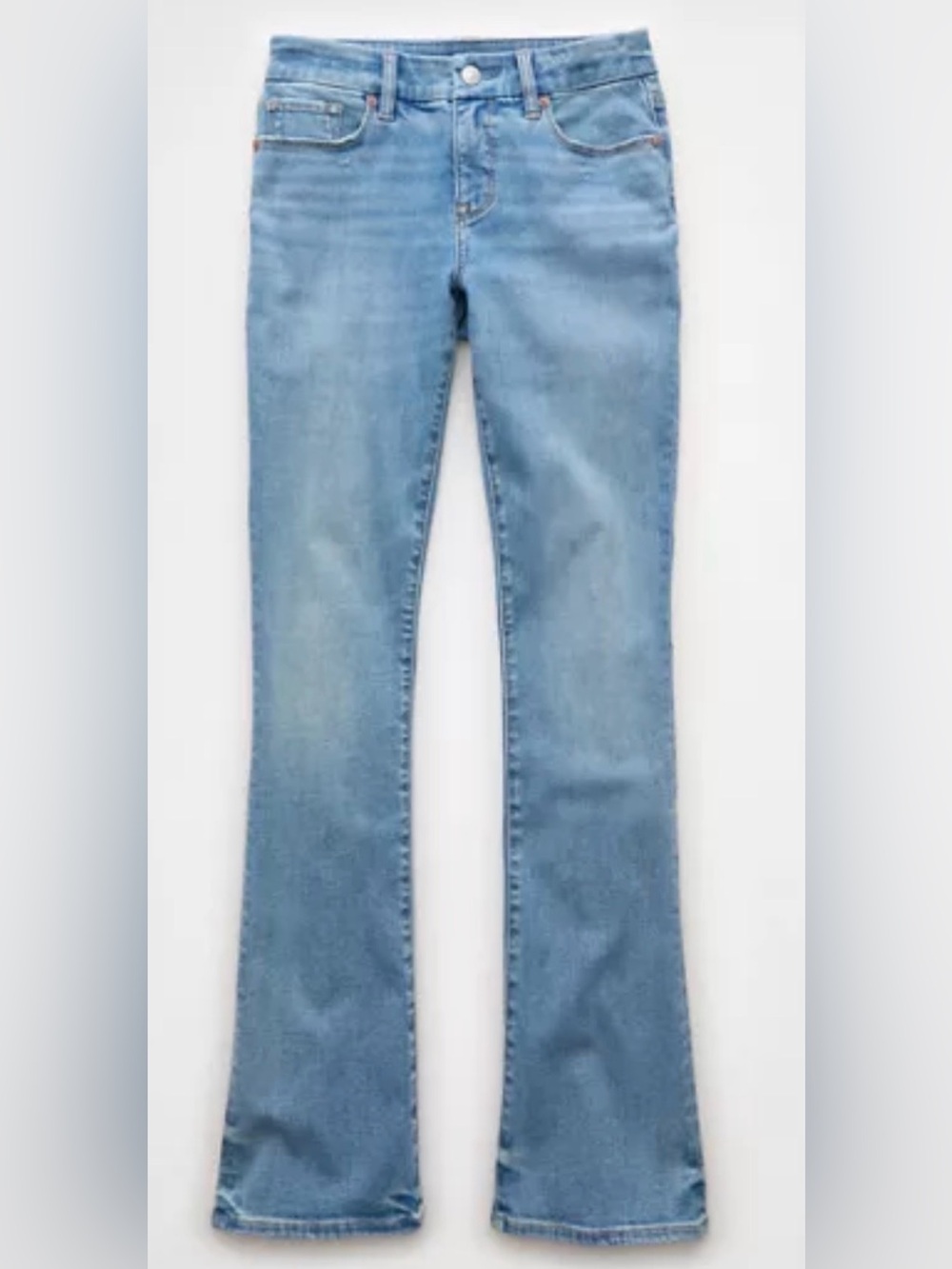 American Eagle Luxe Curvy High-Rise Skinny Kick Jean